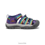calzado KEEN newport h2 multi/tillandsia violeta pequeños niños J4XN6733