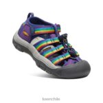 calzado KEEN newport h2 multi/tillandsia violeta pequeños niños J4XN6733 - Image 3