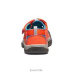 calzado KEEN newport h2 naranja seguridad/azul fiordo niños grandes J4XN6756 - Image 5