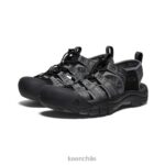 calzado KEEN newport h2 negro/gris acero hombres J4XN641 - Image 2