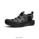 calzado KEEN newport h2 negro/gris acero hombres J4XN641 - Image 3