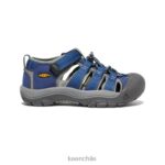 calzado KEEN newport h2 profundidades azules/gárgola pequeños niños J4XN6744