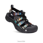 calzado KEEN newport h2 raya negra mujer J4XN6407 - Image 3