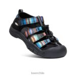 calzado KEEN newport h2 raya negra niños grandes J4XN6768 - Image 3