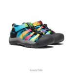 calzado KEEN newport h2 teñido anudado del arco iris pequeños niños J4XN6731 - Image 2