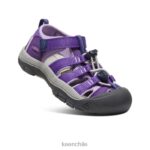 calzado KEEN newport h2 tilandsia violeta/lavanda inglesa pequeños niños J4XN6732 - Image 3