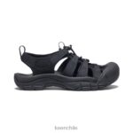 calzado KEEN newport h2 triple negro mujer J4XN6414