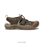 calzado KEEN newport h2 verde oliva/cantimplora hombres J4XN644