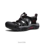 calzado KEEN newport h2 vino negro/frambuesa mujer J4XN6404 - Image 3