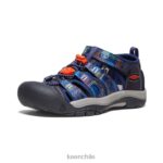 calzado KEEN newport h2 x oso ahumado oso ahumado/multi niños grandes J4XN6761 - Image 3