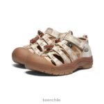calzado KEEN newport h2 x oso ahumado oso ahumado/smores pequeños niños J4XN6742 - Image 2