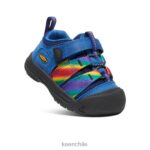 calzado KEEN newport h2sho cobalto multi/brillante niños pequeños J4XN6913 - Image 3