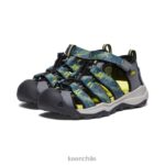 calzado KEEN newport neo h2 musgo marino/gris acero pequeños niños J4XN6839 - Image 2