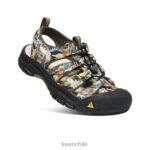 calzado KEEN newport retro vecinos hombres J4XN680 - Image 3
