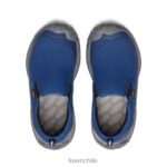 calzado KEEN perro de velocidad sin cordones profundidades azules/negro niños grandes J4XN6717 - Image 4