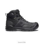 calzado KEEN portland 6" negro hombres J4XN6305
