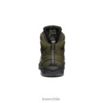 calzado KEEN reno mid kbf impermeable (puntera de fibra de carbono) oliva oscuro/negro hombres J4XN620 - Image 5