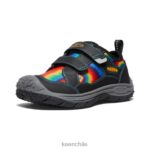 calzado KEEN sabueso de velocidad azul intenso/teñido anudado original pequeños niños J4XN6811 - Image 3