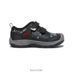 calzado KEEN sabueso de velocidad negro/camuflaje pequeños niños J4XN6809