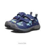 calzado KEEN sabueso de velocidad profundidades azules/negro pequeños niños J4XN6812 - Image 2