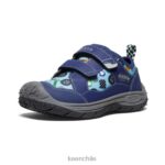 calzado KEEN sabueso de velocidad profundidades azules/negro pequeños niños J4XN6812 - Image 3