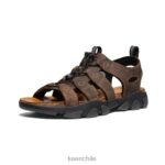 calzado KEEN sandalia daytona ii bisonte/negro hombres J4XN634 - Image 3