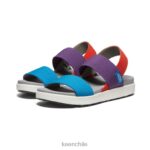 calzado KEEN sandalia elle con tira trasera carisma/arcilla roja/tritono azul fiordo mujer J4XN6419 - Image 2