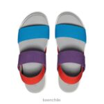 calzado KEEN sandalia elle con tira trasera carisma/arcilla roja/tritono azul fiordo mujer J4XN6419 - Image 4