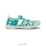 calzado KEEN sandalia moxie cascada/vidrio azul niños grandes J4XN6924