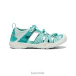 calzado KEEN sandalia moxie cascada/vidrio azul pequeños niños J4XN6961
