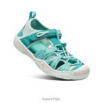 calzado KEEN sandalia moxie cascada/vidrio azul pequeños niños J4XN6961 - Image 3