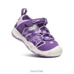 calzado KEEN sandalia moxie lavanda multi/inglesa niños pequeños J4XN6957 - Image 3