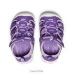 calzado KEEN sandalia moxie lavanda multi/inglesa niños pequeños J4XN6957 - Image 4