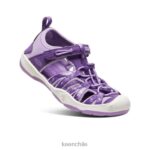 calzado KEEN sandalia moxie lavanda multi/inglesa pequeños niños J4XN6962 - Image 3
