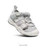 calzado KEEN sandalia moxie plata niños pequeños J4XN6956 - Image 3