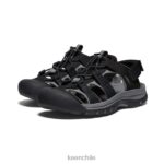 calzado KEEN sandalia rapids h2 negro/gris acero hombres J4XN6219 - Image 2