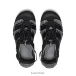 calzado KEEN sandalia rapids h2 negro/gris acero hombres J4XN6219 - Image 4