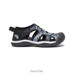 calzado KEEN sandalia raya negro/camuflaje pequeños niños J4XN6864