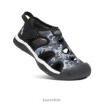 calzado KEEN sandalia raya negro/camuflaje pequeños niños J4XN6864 - Image 3