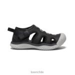 calzado KEEN sandalia raya negro/lluvia pequeños niños J4XN6863