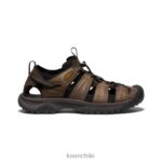 calzado KEEN sandalia targhee iii bisonte/mantillo hombres J4XN6196