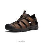 calzado KEEN sandalia targhee iii bisonte/mantillo hombres J4XN6196 - Image 3