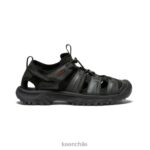 calzado KEEN sandalia targhee iii gris negro hombres J4XN6197