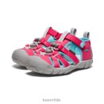 calzado KEEN seacamp ii cnx azalea/ipanema pequeños niños J4XN6860 - Image 2