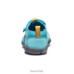 calzado KEEN seacamp ii cnx ipanema/azul fiordo pequeños niños J4XN6856 - Image 5