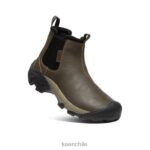 calzado KEEN targhee ii chelsea gris negro hombres J4XN6396 - Image 3