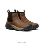 calzado KEEN targhee ii chelsea marrón vegetal/negro hombres J4XN6394 - Image 2