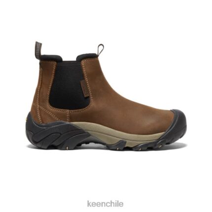 calzado KEEN targhee ii chelsea marrón vegetal/negro hombres J4XN6394