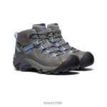 calzado KEEN targhee ii impermeable medio gris acero/hortensia mujer J4XN6620 - Image 2