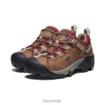 calzado KEEN targhee ii impermeable safari/merlot mujer J4XN6543 - Image 2